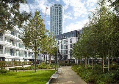 StyleSeal Resin Bound Surfacing at Nine Elms Point