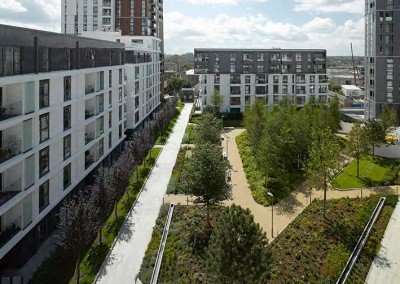 StyleSeal Resin Bound Surfacing at Nine Elms Point